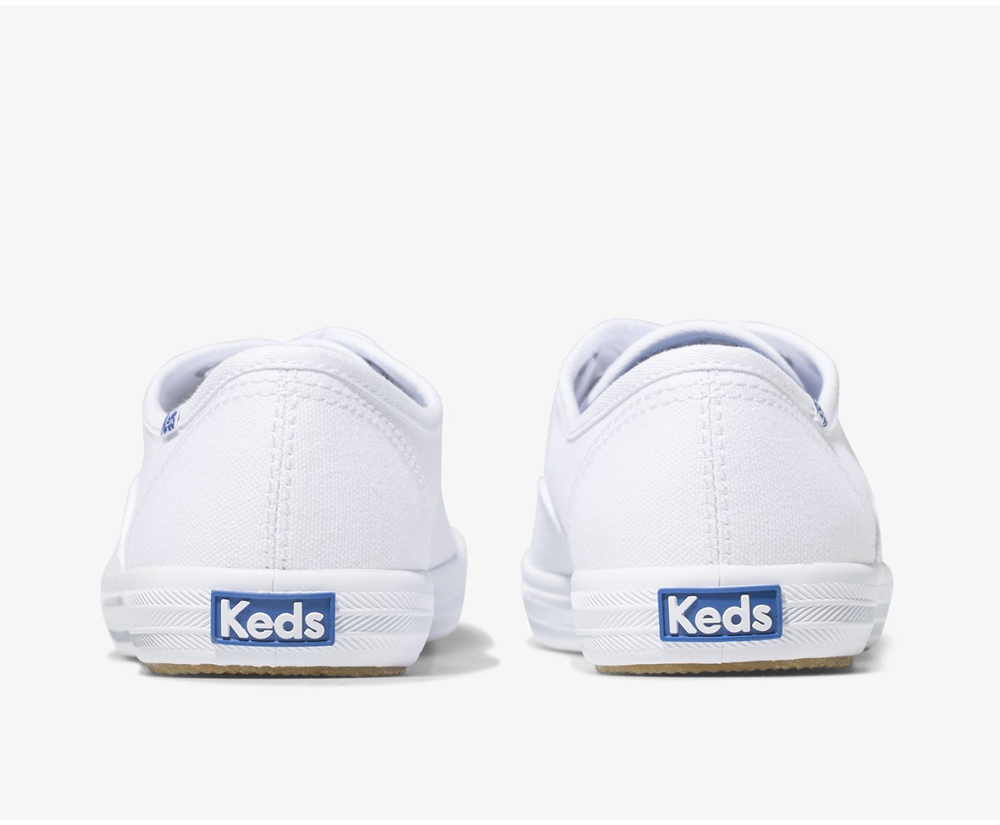 Womens Keds Sneakers - Champion Originals - White - 0736-YKUNB